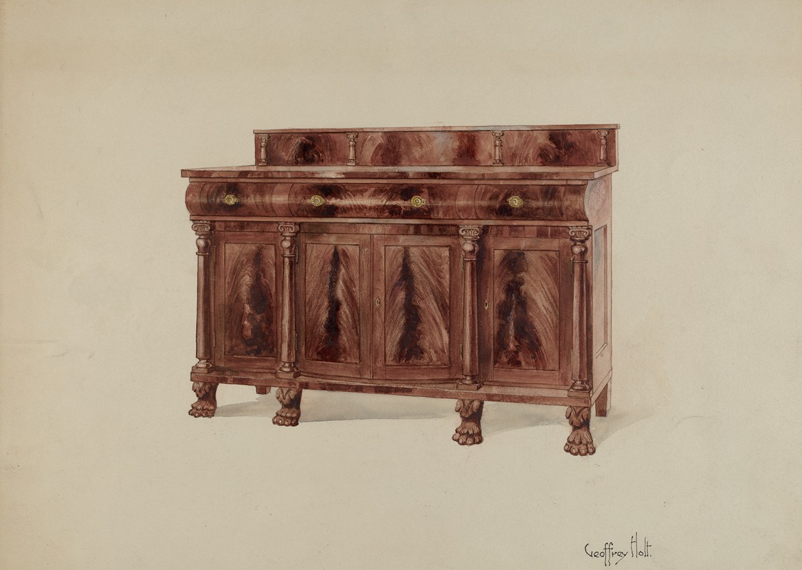 Geoffrey Holt - Sideboard, Mahogany