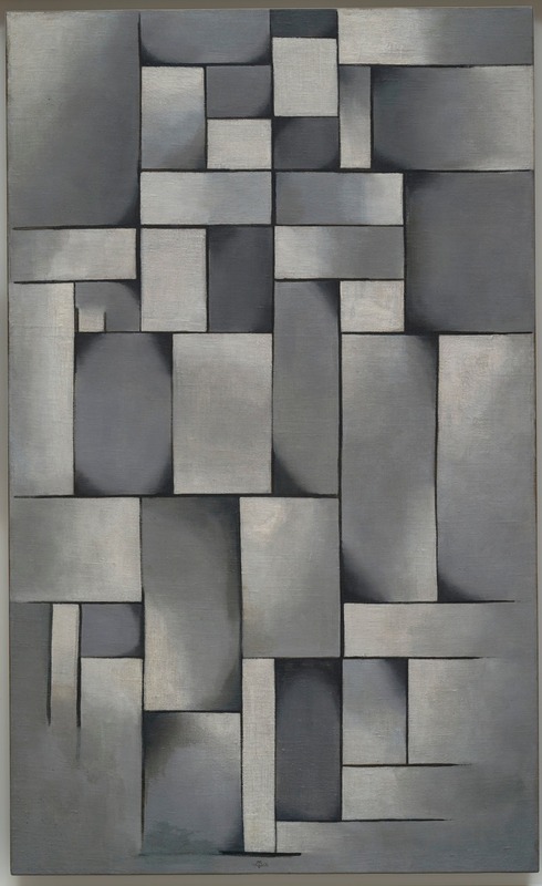 Theo van Doesburg - Composition in Gray (Rag-time).