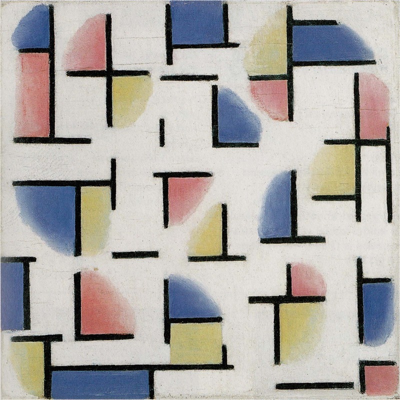 Theo van Doesburg - Variation on Composition XIII