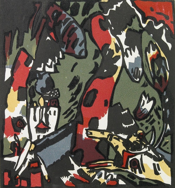 Wassily Kandinsky - Bogenschütze