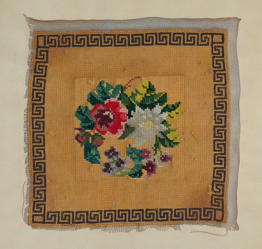 George Beyer - Piece of Cross-Stitch