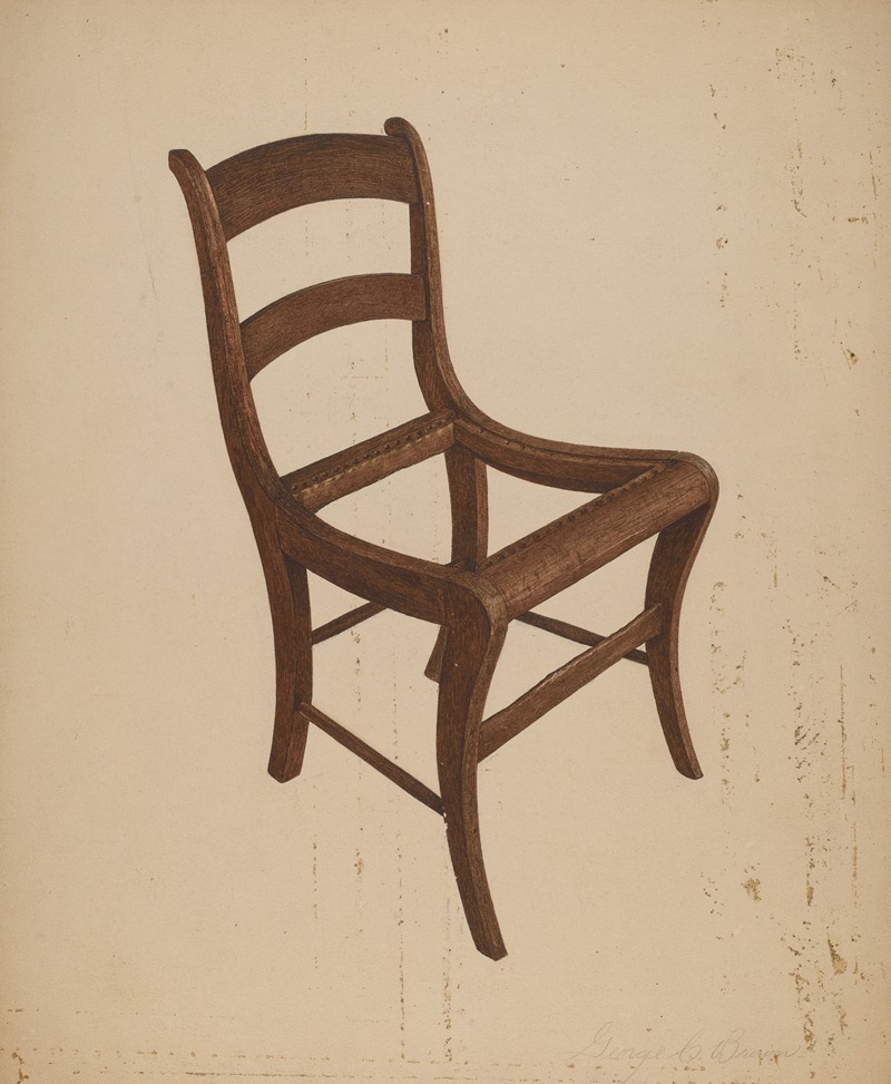 George C. Brown - Chair (frame)