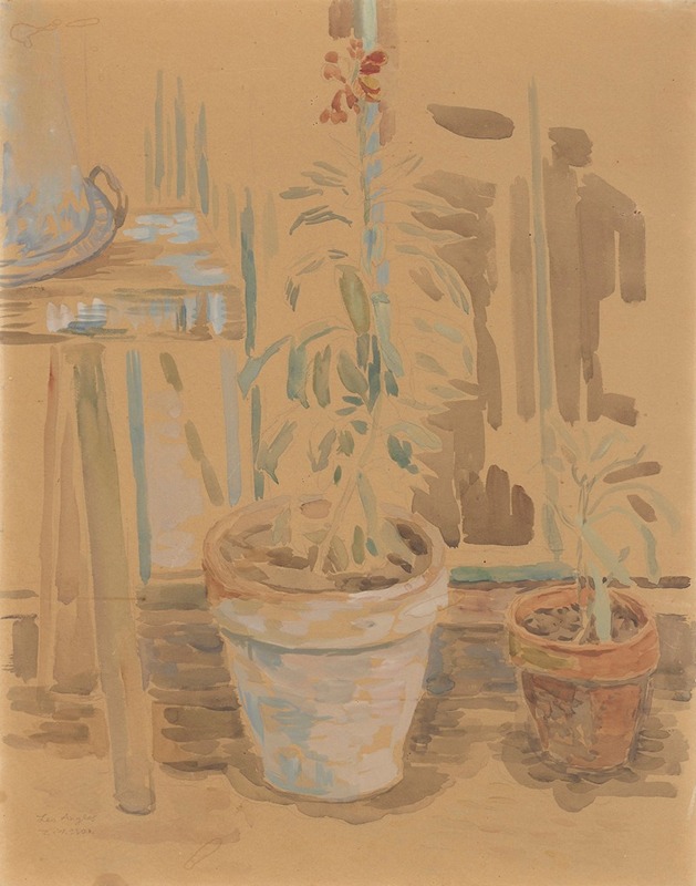 Zygmunt Waliszewski - Flowers in pots