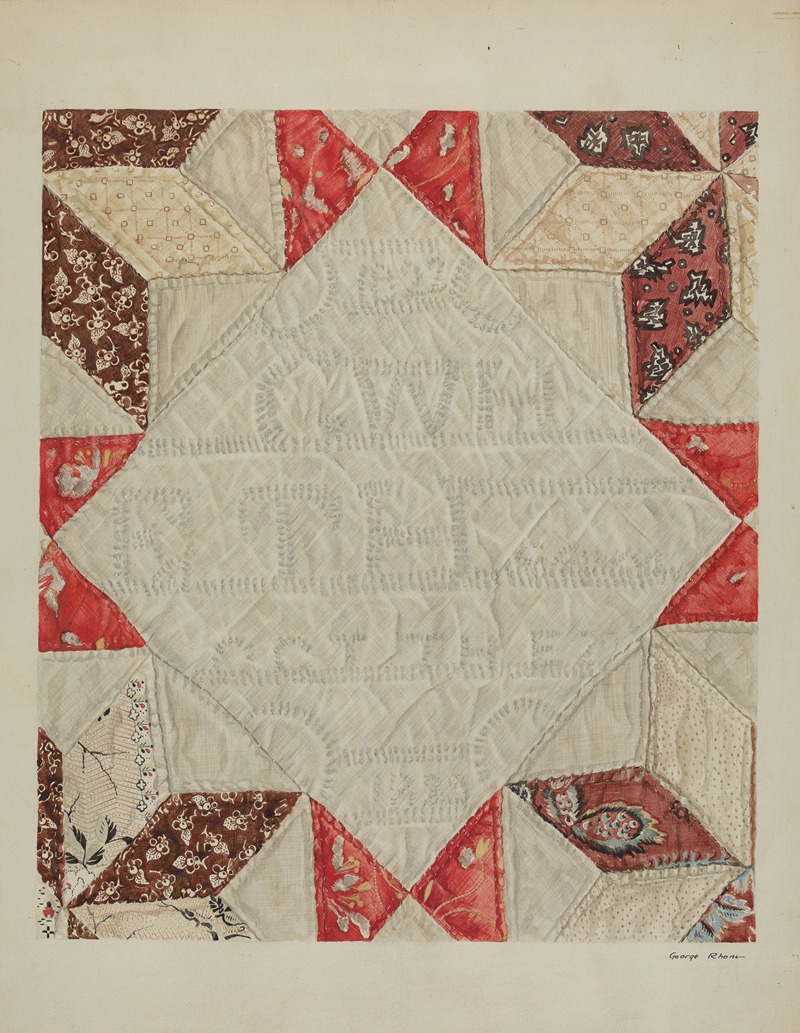 George E. Rhone - Quilt