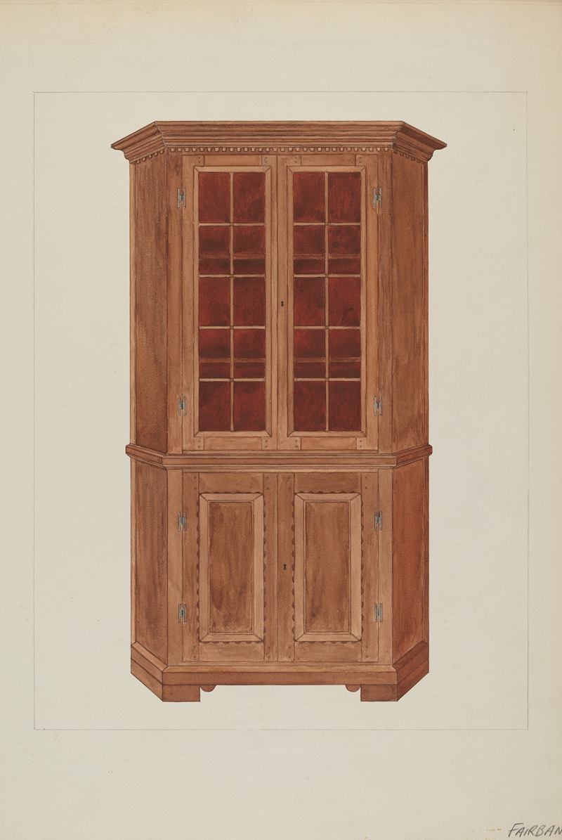 George Fairbanks - Corner Cupboard