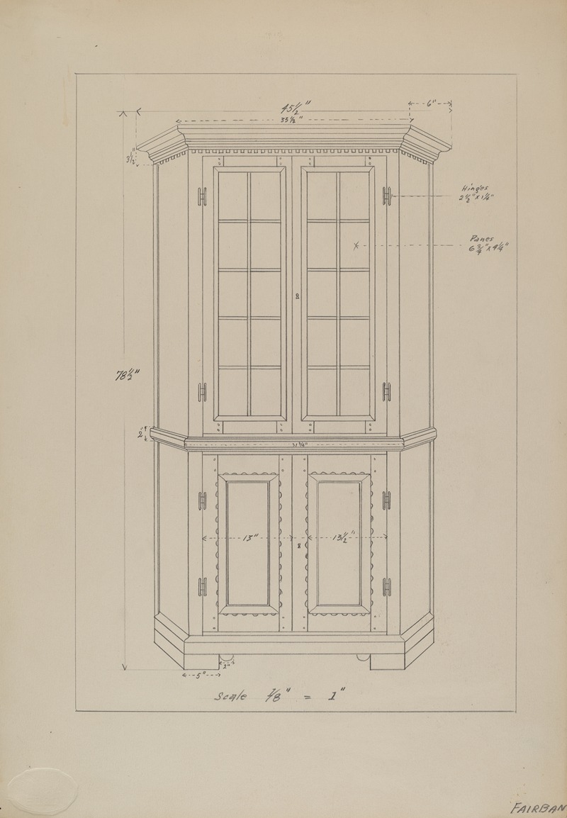 George Fairbanks - Corner Cupboard