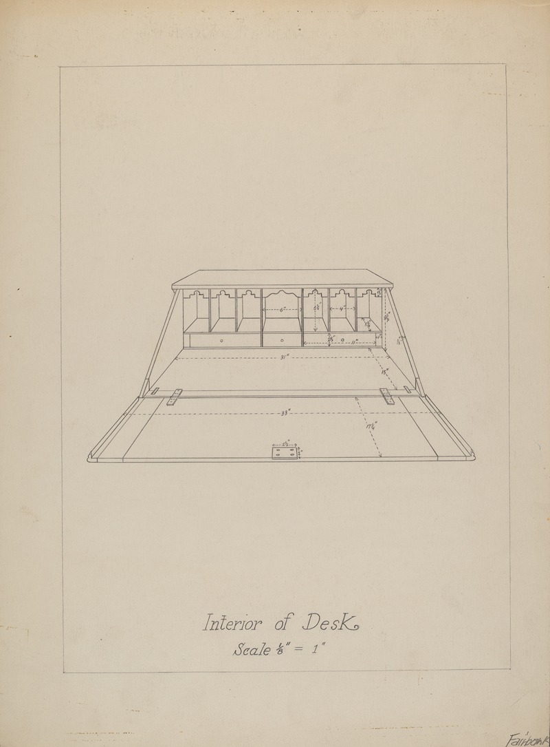 George Fairbanks - Desk