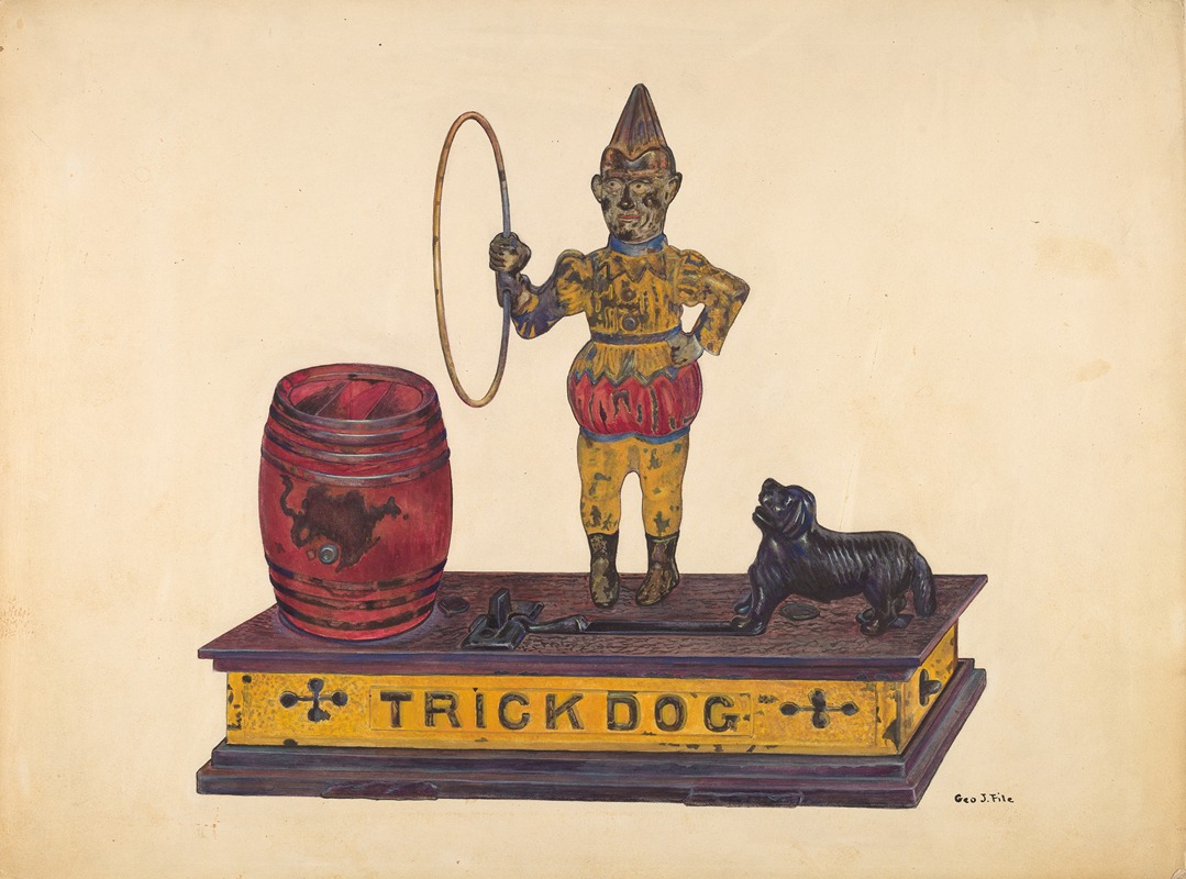 George File - Toy Bank – Trick Dog