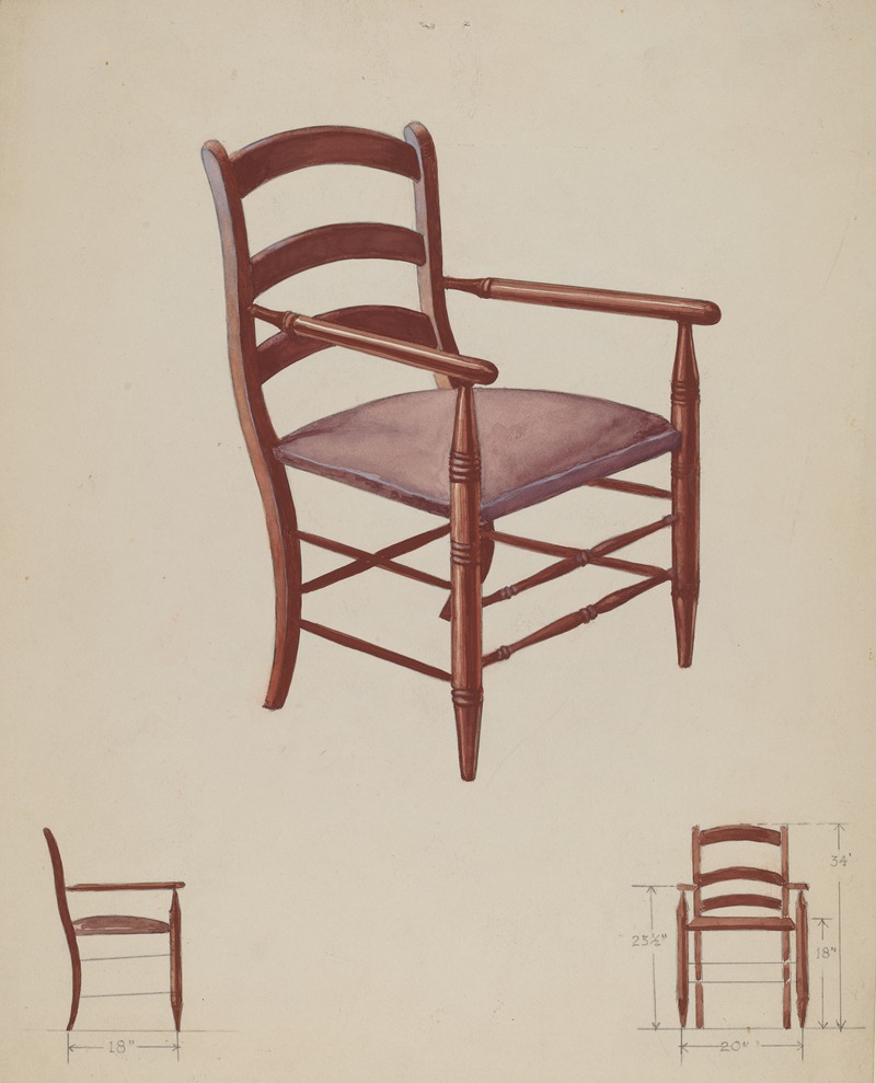 George Kirschner - Slat-back Chair