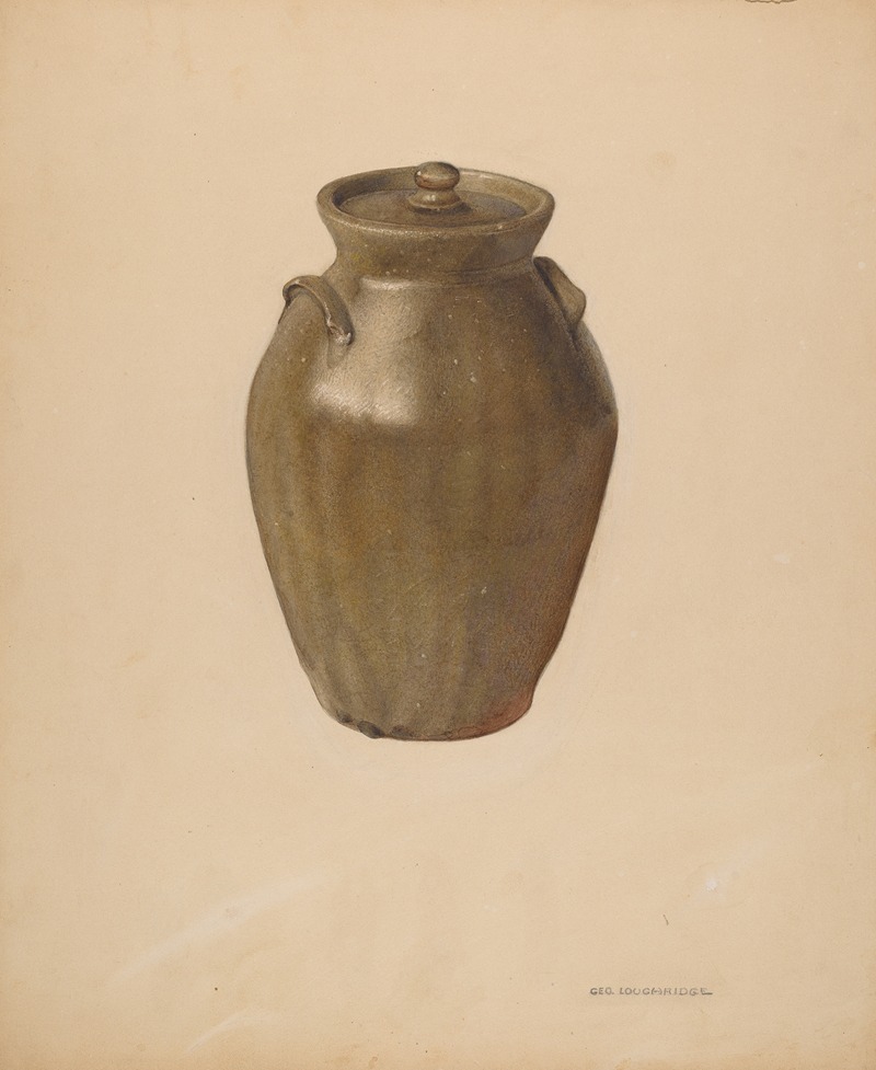 George Loughridge - Covered Jar