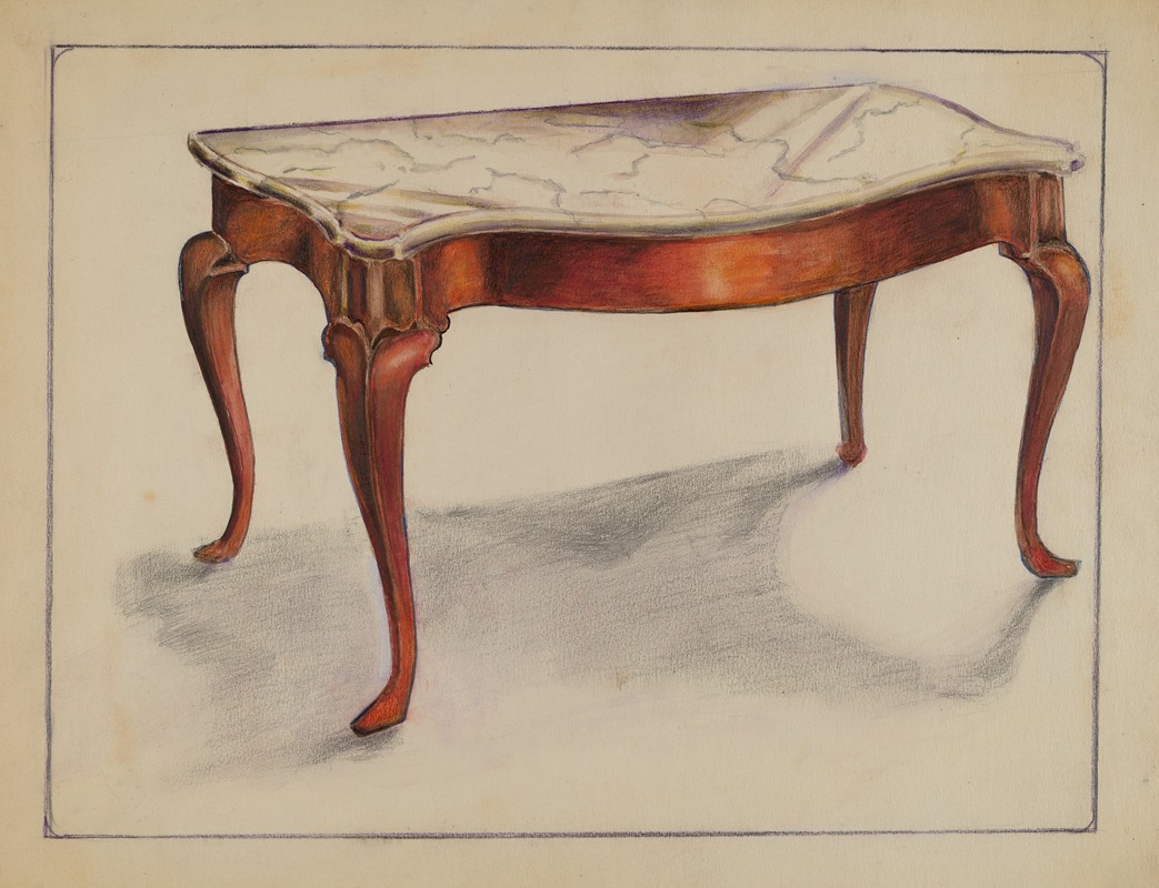 George Nelson - Marble Top Table