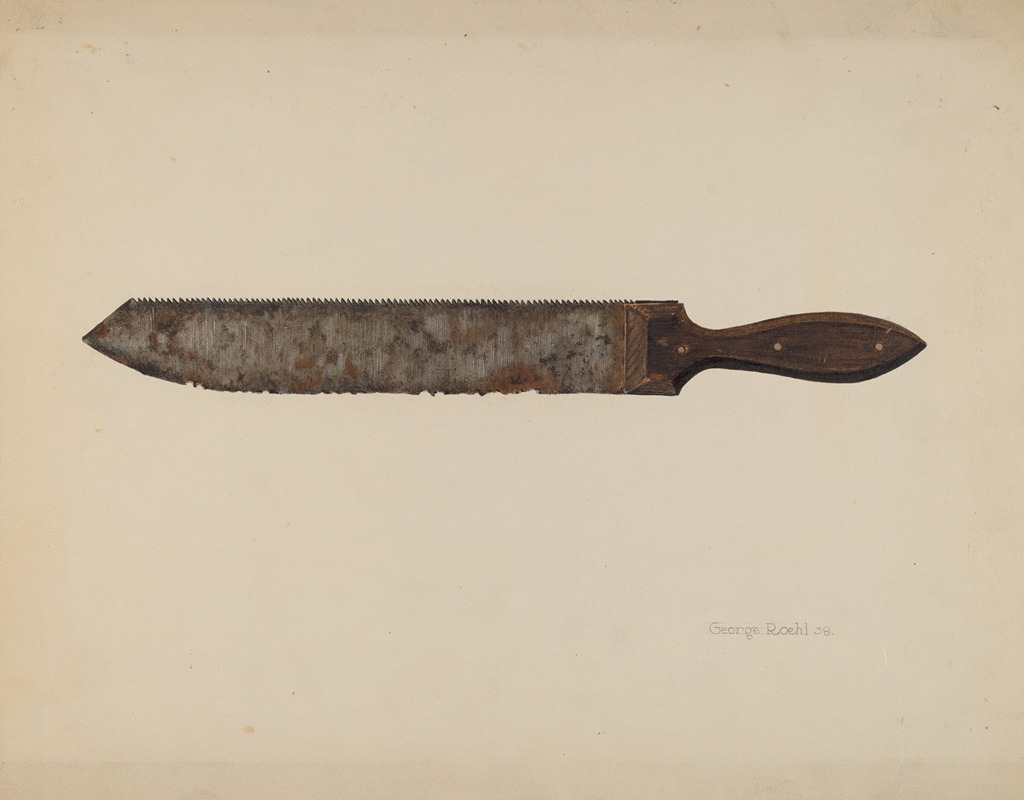 George Roehl - Combination Saw-Knife