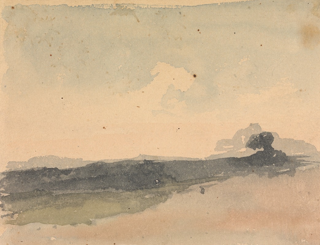 Thomas Sully - Hilly Landscape