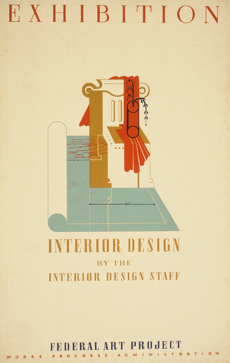 Jerome Henry Rothstein - Exhibition Interior design by the interior design staff