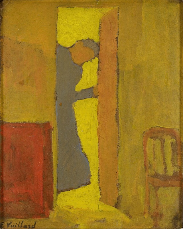Édouard Vuillard - The Artist’s Mother Opening a Door