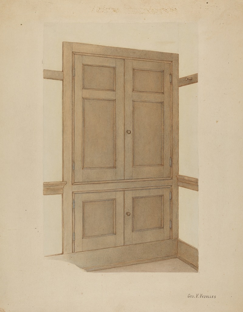 George V. Vezolles - Shaker Room Cupboard