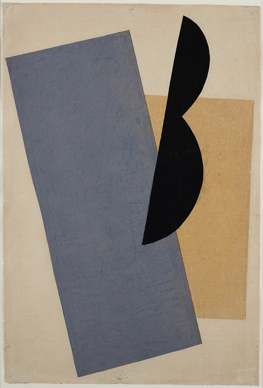 El Lissitzky - Composition (Blue-Yellow-Black)