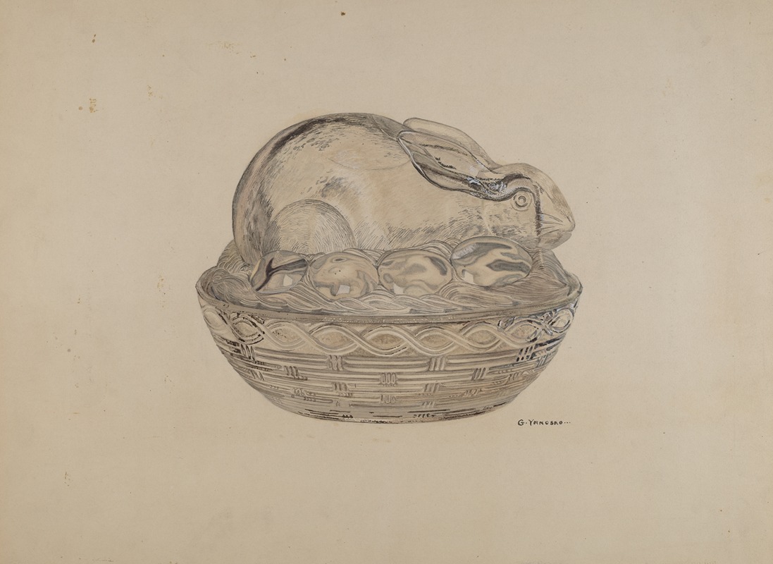 George Yanosko - Covered Rabbit Dish