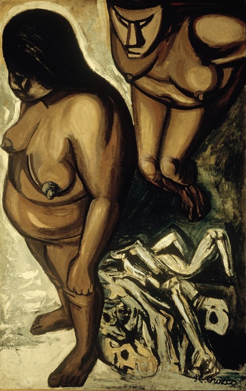 José Clemente Orozco - Indian Women, from the Los teules series