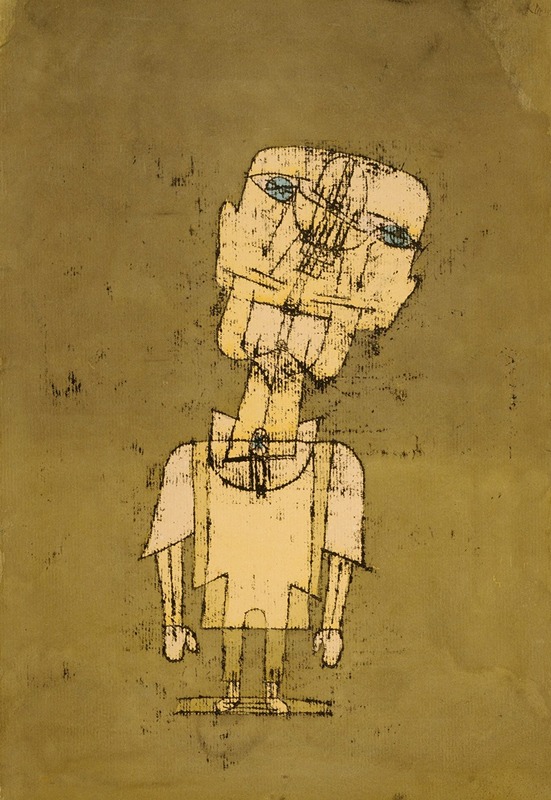 Paul Klee - Gespenst eines Genies (Ghost of a Genius)