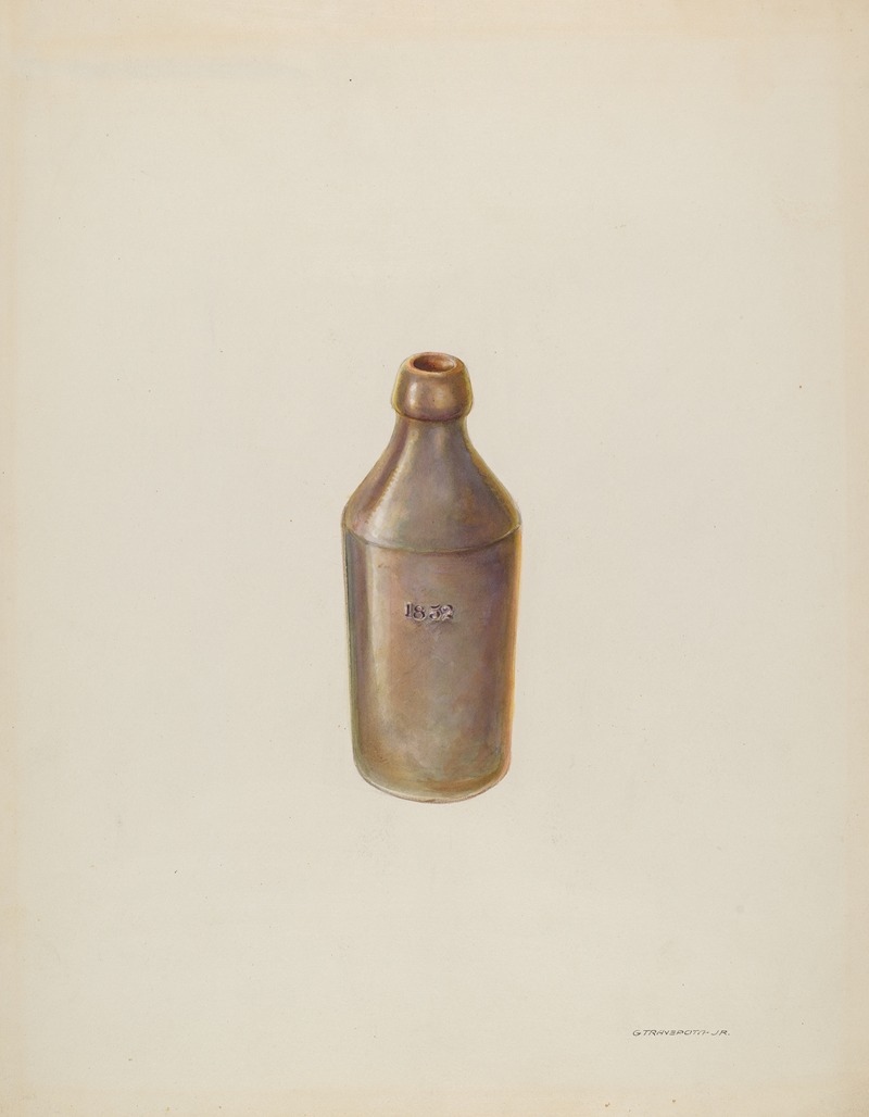 Gerald Transpota - Earthenware Ale Bottle