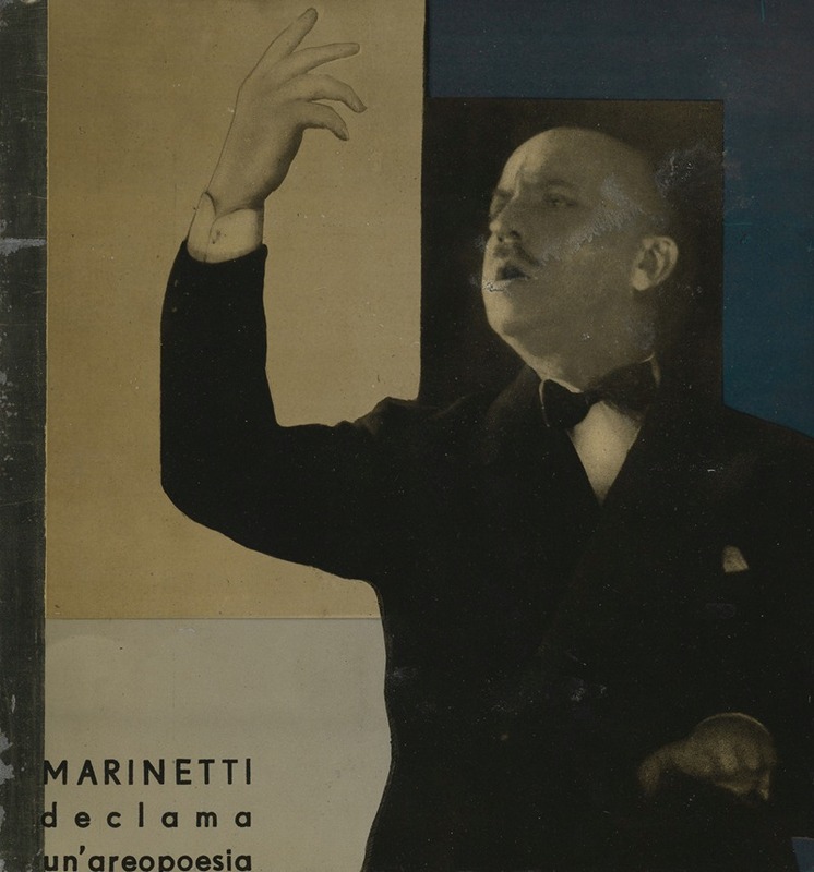 Filippo Tommaso Marinetti - Parole in liberta; futuriste olfattive tattili-termiche Pl. 2