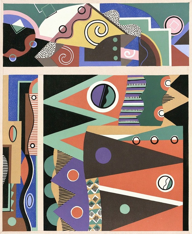 Georges Valmier - Collection decors et couleurs Pl.03