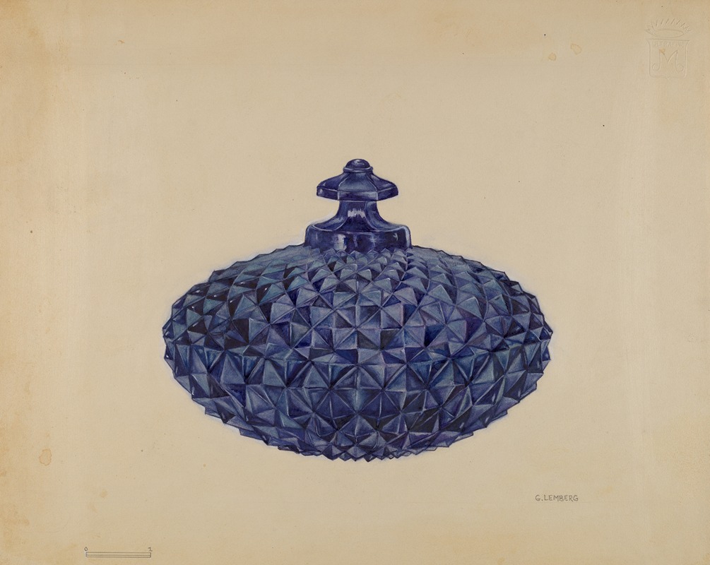 Gertrude Lemberg - Covered Butter Dish