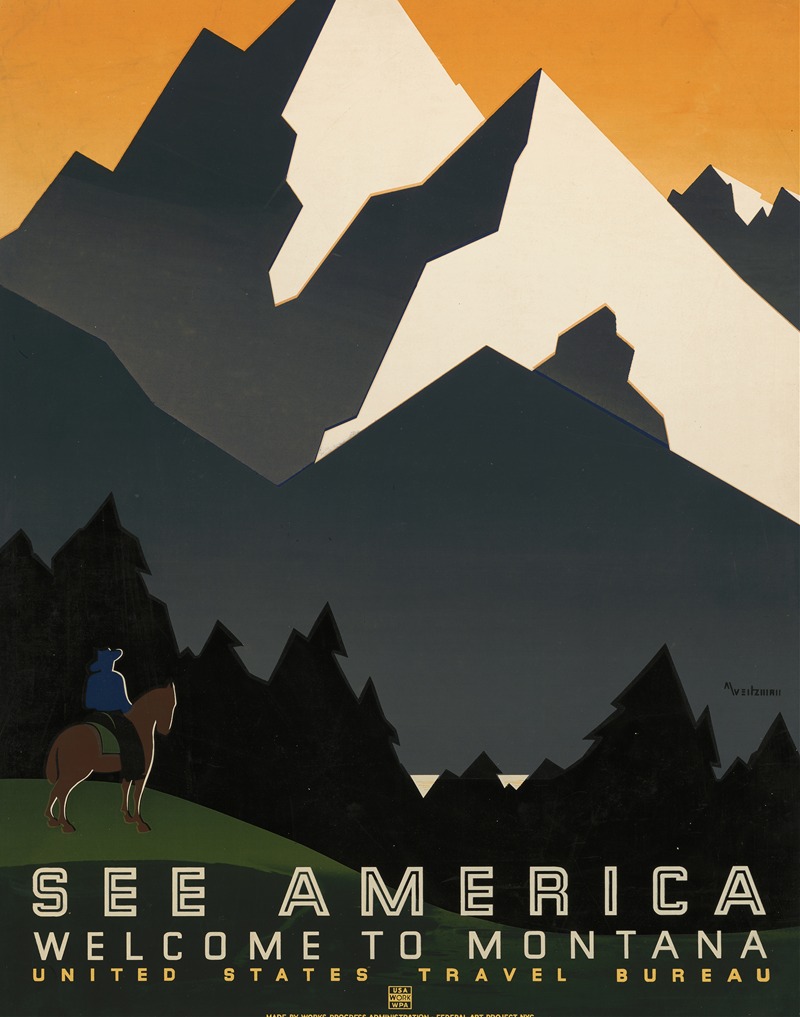 Martin Weitzman - See America. Welcome to Montana