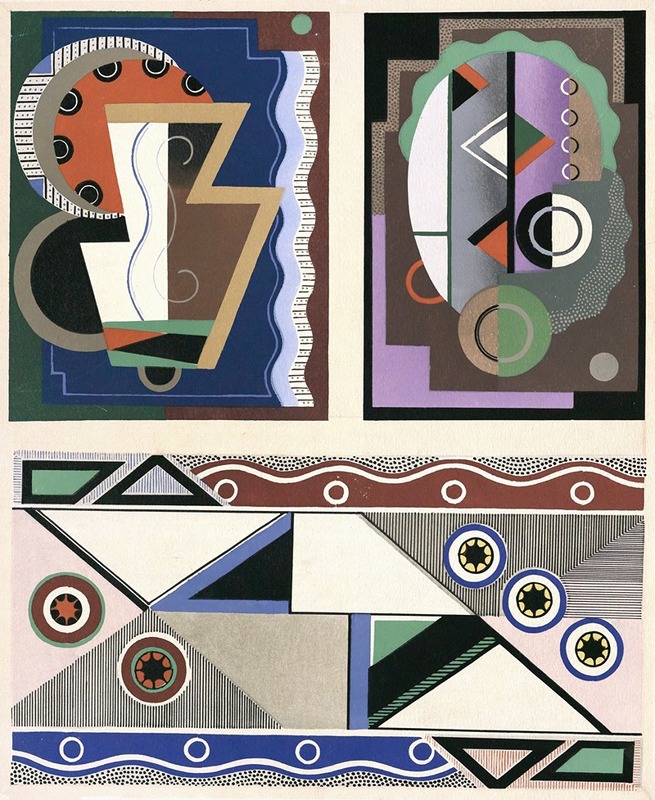 Georges Valmier - Collection decors et couleurs Pl.07