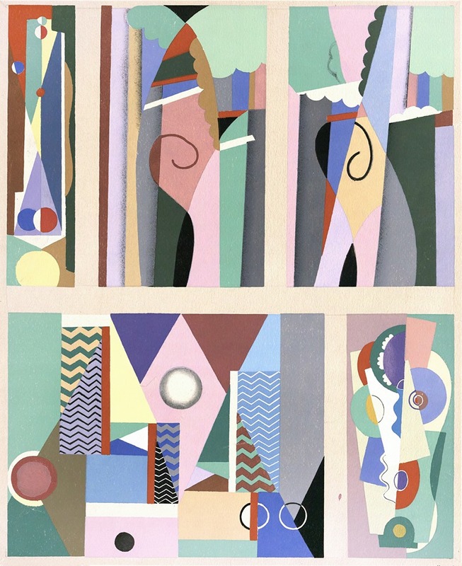 Georges Valmier - Collection decors et couleurs Pl.09