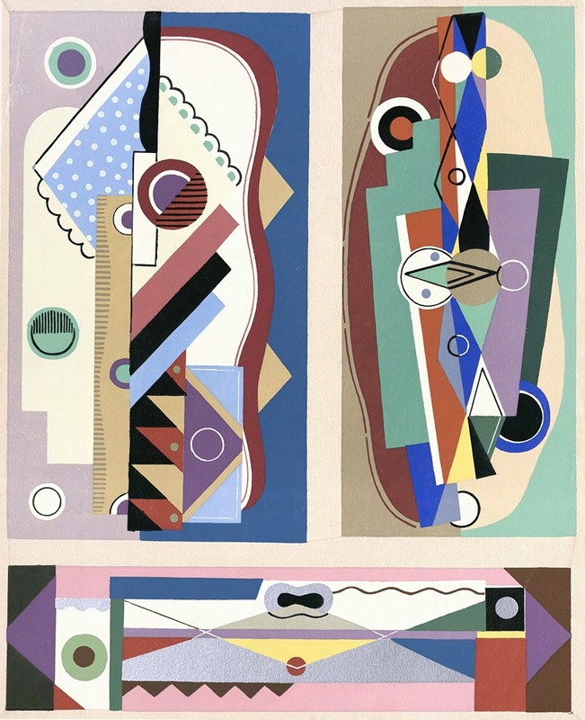 Georges Valmier - Collection decors et couleurs Pl.17