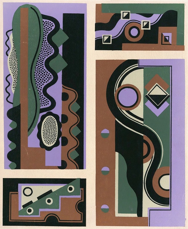 Georges Valmier - Collection decors et couleurs Pl.18