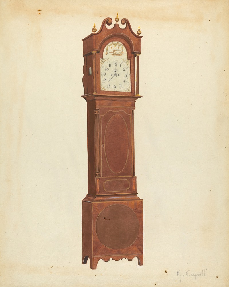 Giacinto Capelli - Grandfather Clock