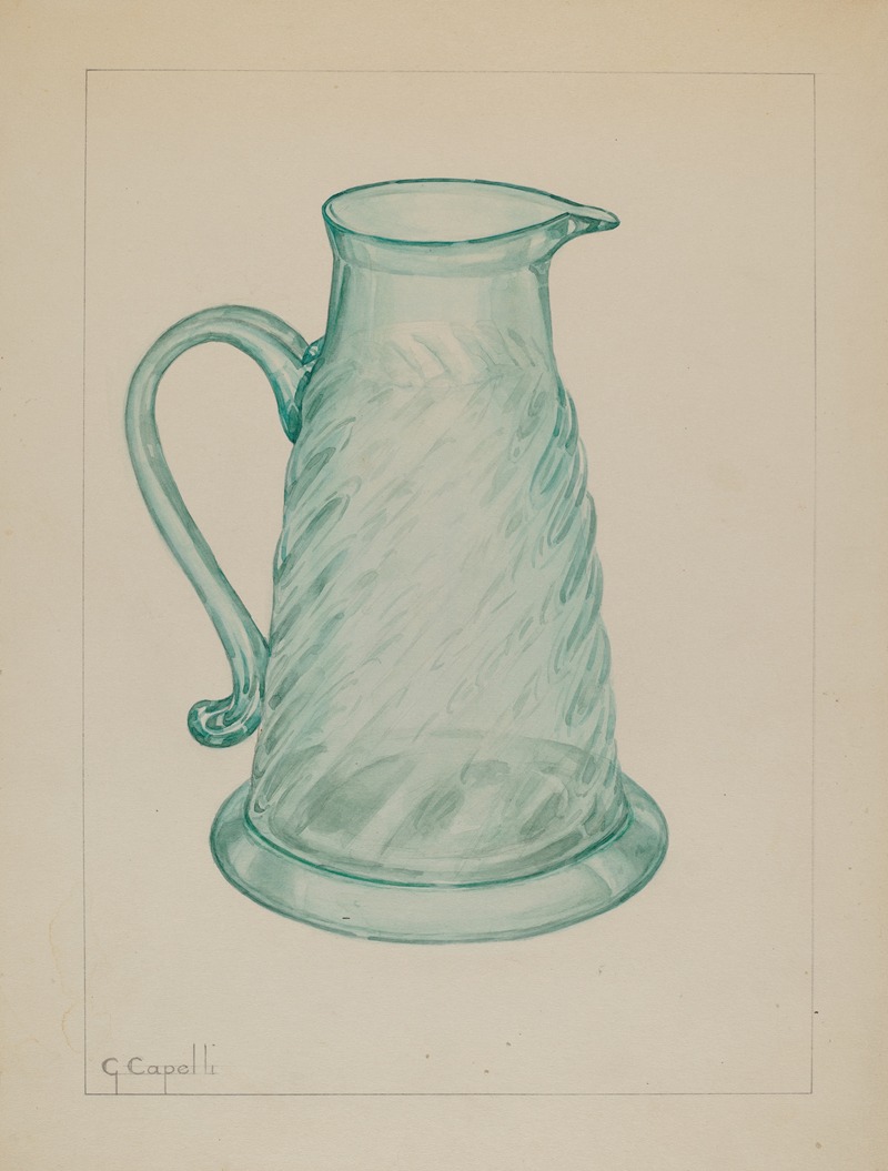 Giacinto Capelli - Molasses Jug