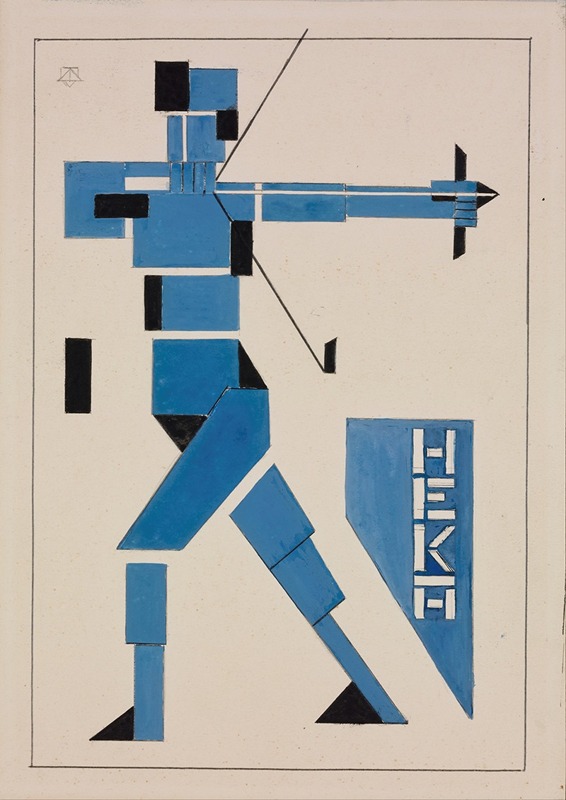 Theo van Doesburg - Design for Poster