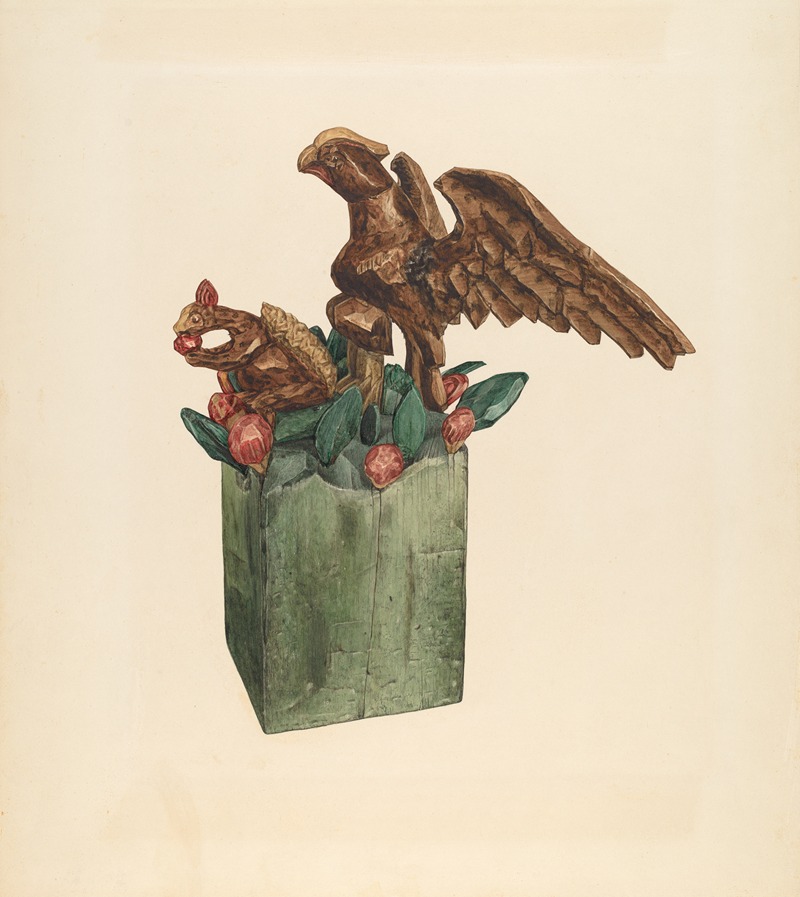 Giacinto Capelli - Squirrel and Eagle