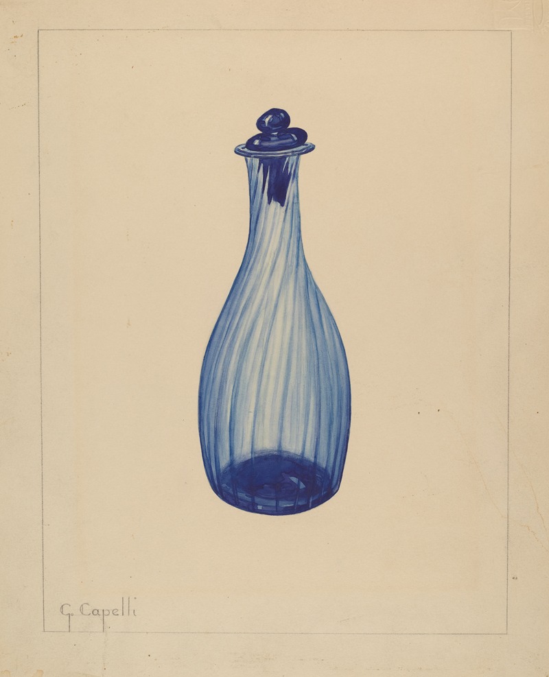 Giacinto Capelli - Toilet Water Bottle