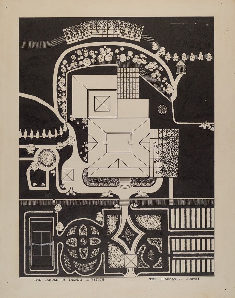 Gilbert Sackerman - Garden of Thomas Veitch