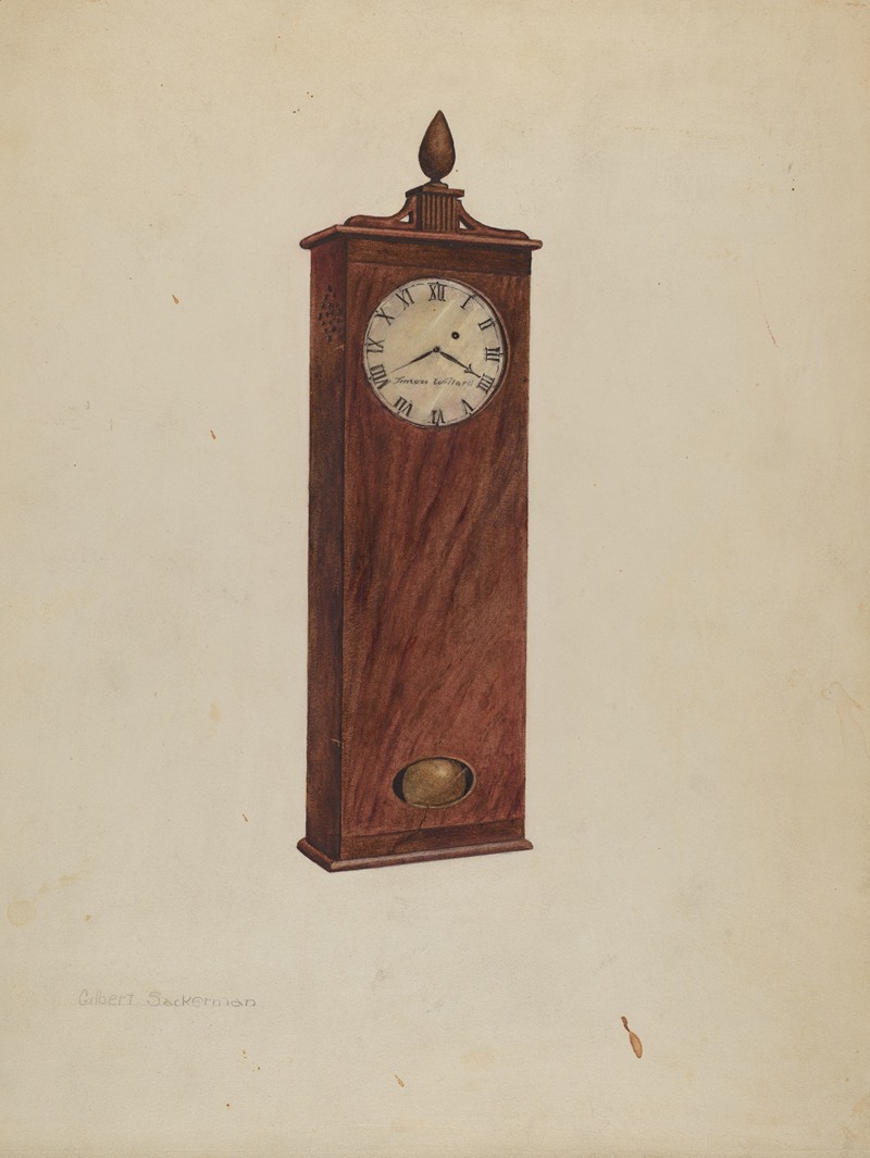 Gilbert Sackerman - Mantel Clock