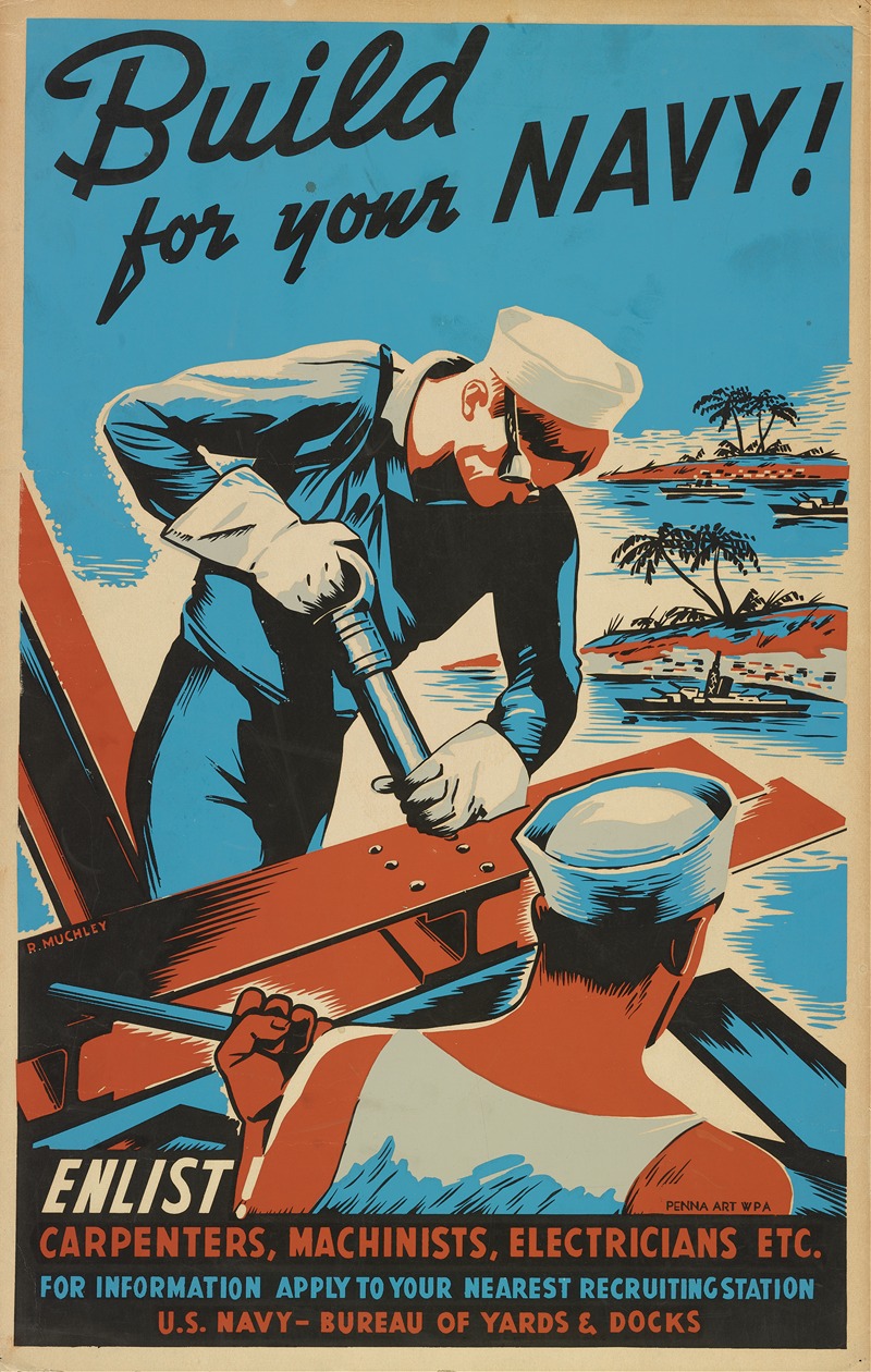 Robert Muchley - Build for your Navy! Enlist!
