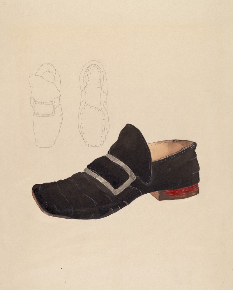 Gladys Cook - Man’s Shoe