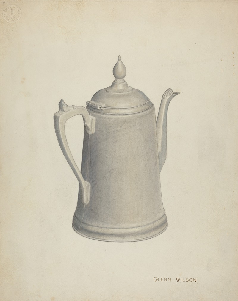 Glenn Wilson - Pewter Teapot