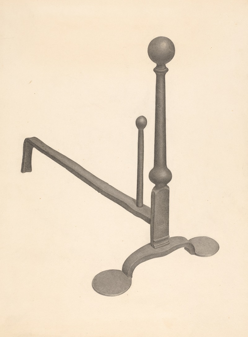 Gordon Sanborn - Andiron (one of pair)