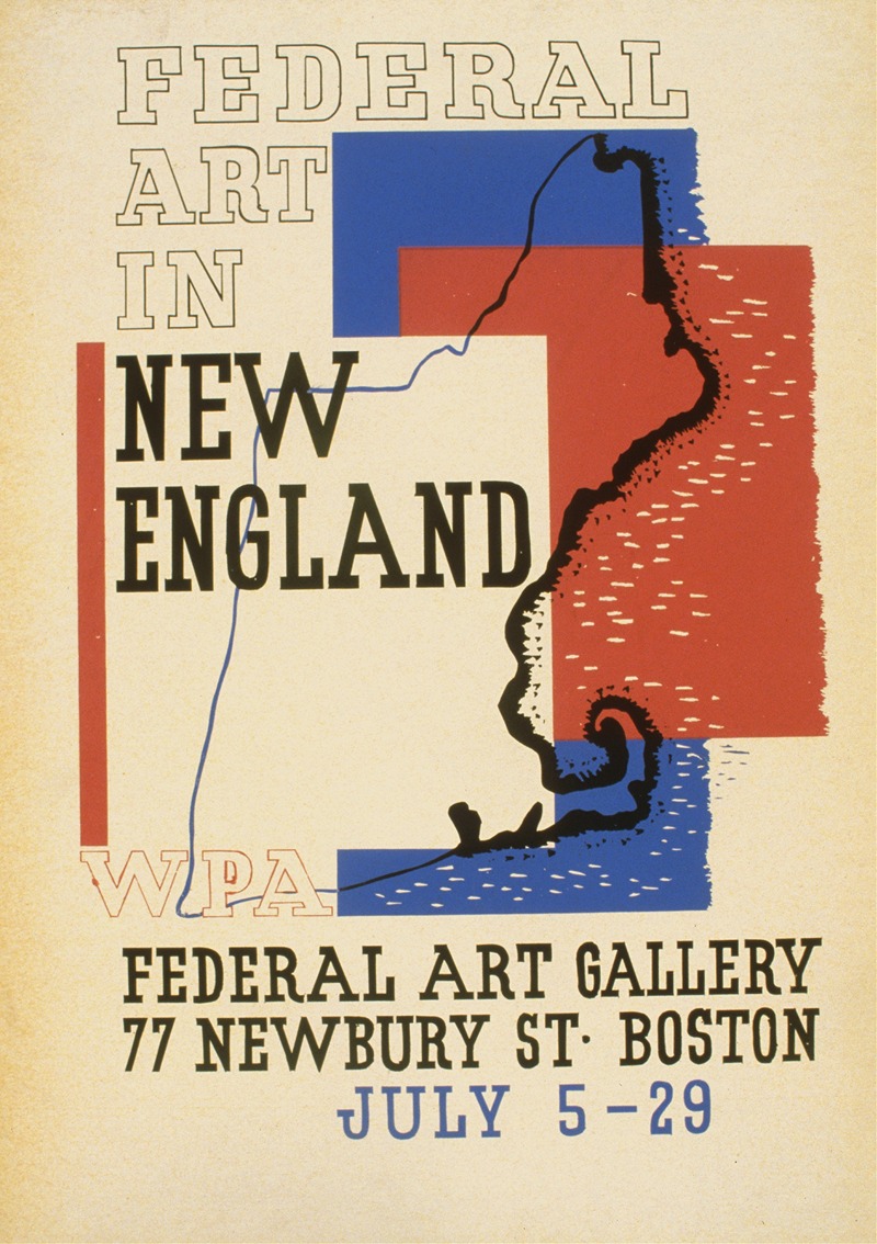 Anonymous - Federal art in New England