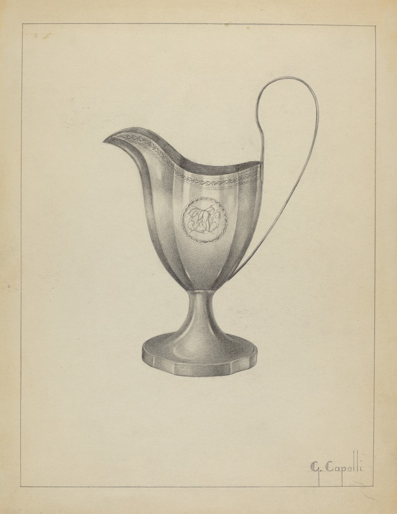 Gordon Sanborn - Silver Pitcher