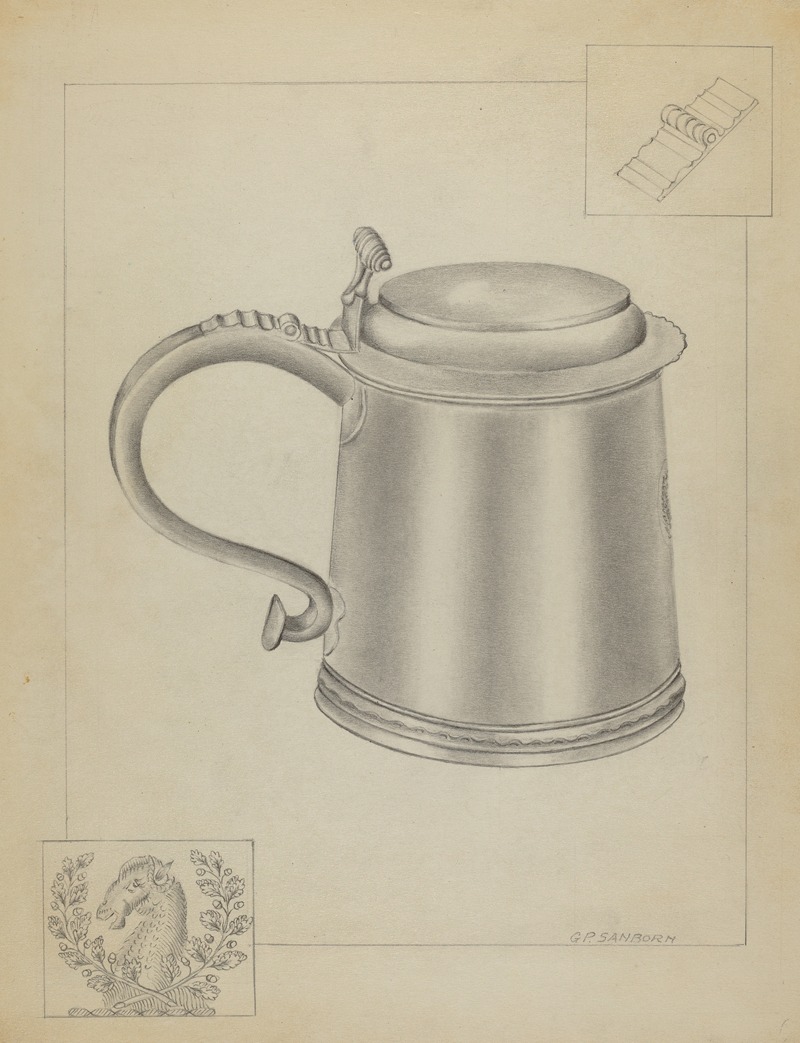 Gordon Sanborn - Silver Tankard