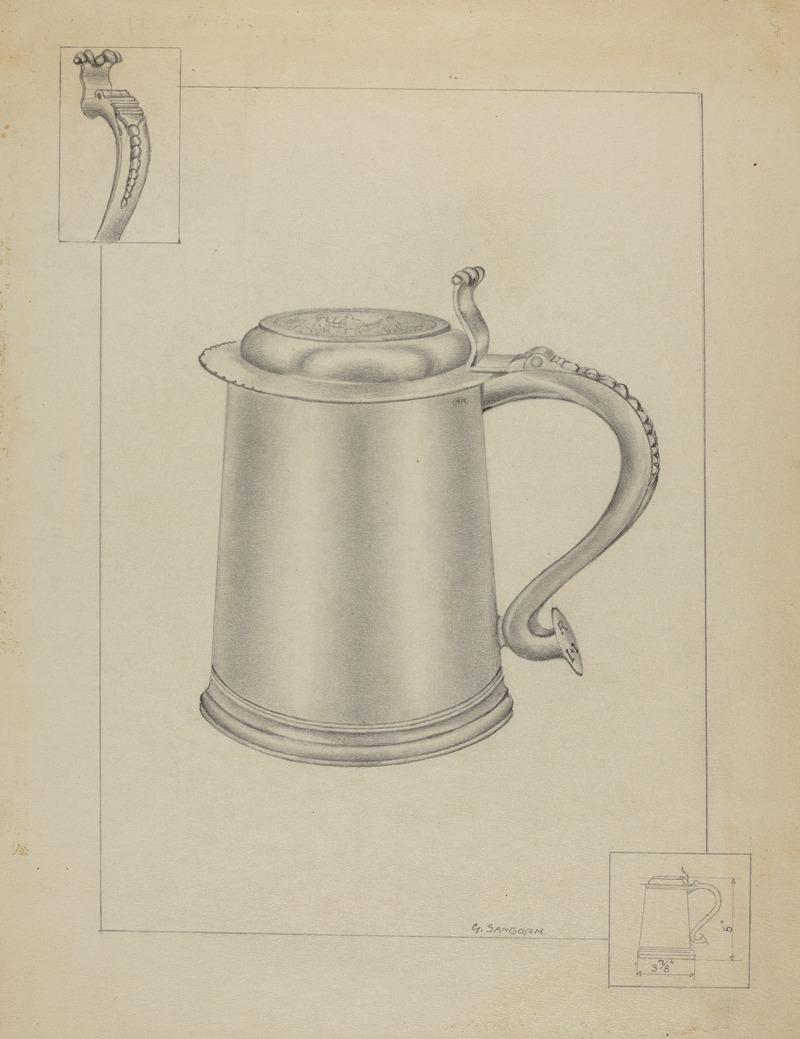 Gordon Sanborn - Silver Tankard