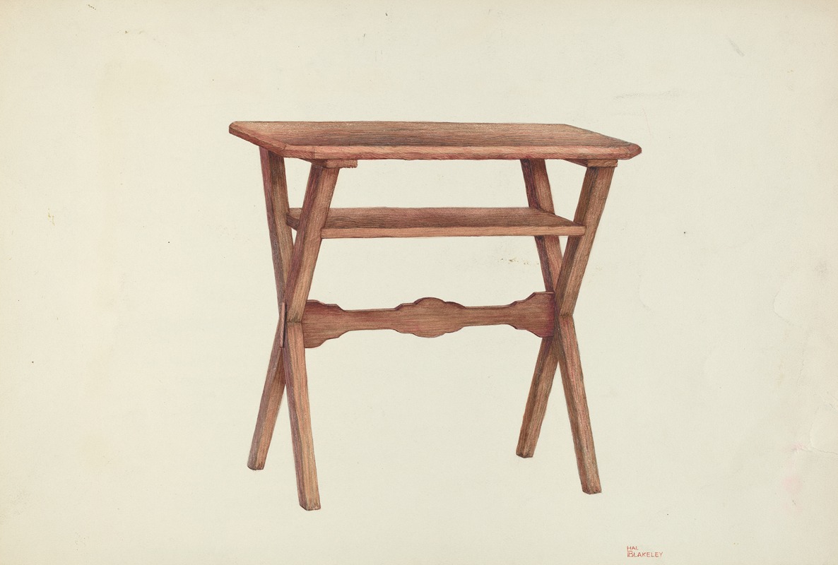 Hal Blakeley - Wooden Table