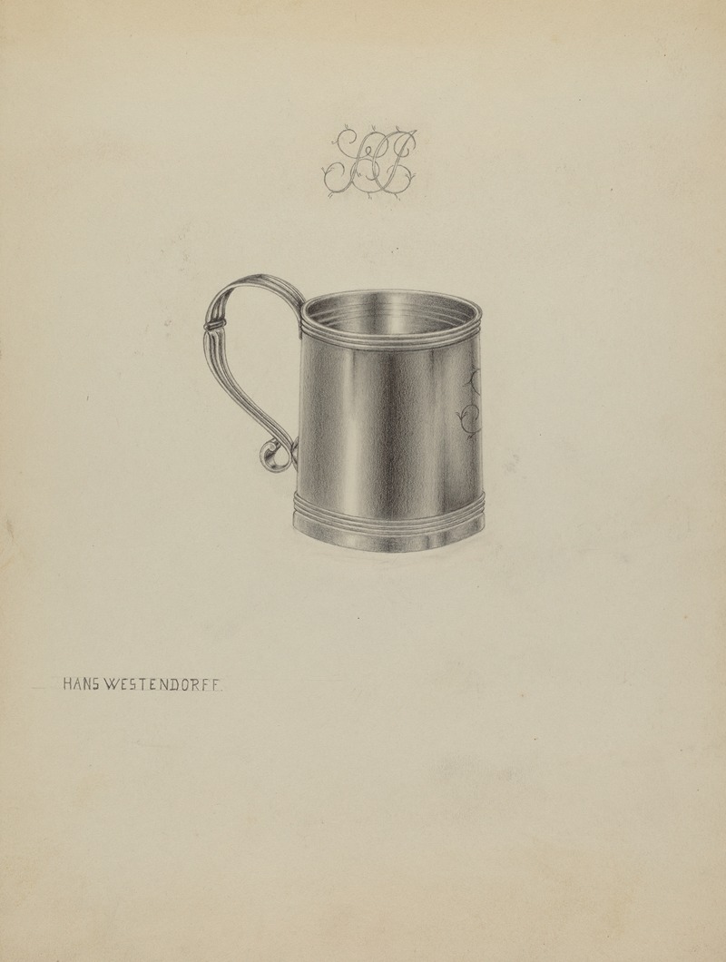 Hans Westendorff - Silver Mug